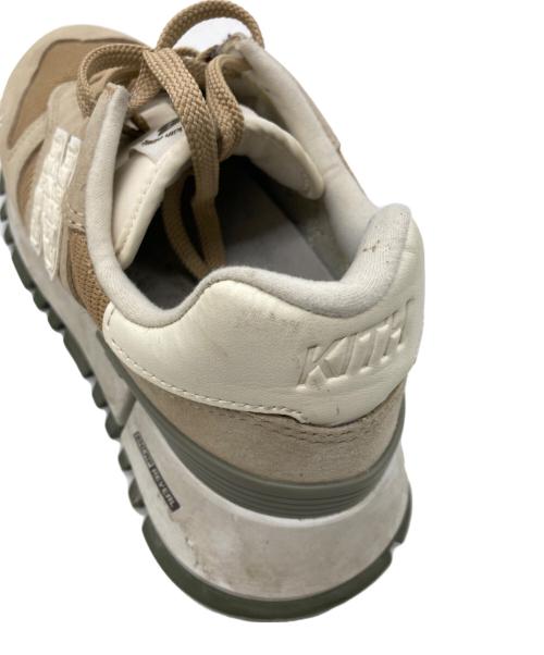 NEW BALANCE（ニューバランス）NEW BALANCE (ニューバランス) Kith Ronnie Fieg (キスロニーフィグ) ローカットスニーカー ベージュ サイズ:25の古着・服飾アイテム