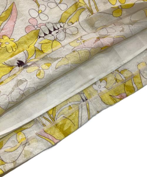 MAX&Co.（マックスアンドコー）MAX&Co. (マックスアンドコー) PEPE 花柄ワンピース　82212418 イエロー サイズ:J40 未使用品の古着・服飾アイテム