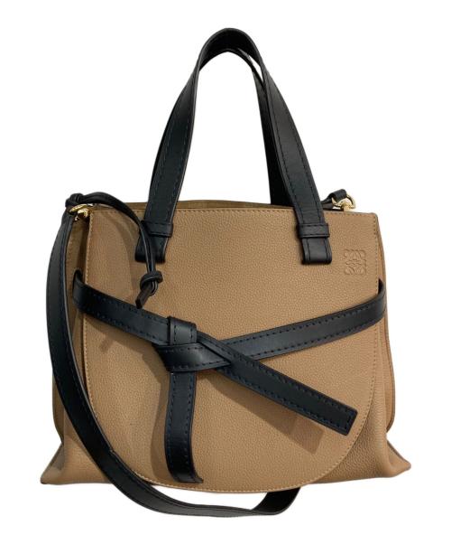 LOEWE（ロエベ）LOEWE (ロエベ) ゲートトップハンドルバッグ スモール ブラウン サイズ:-の古着・服飾アイテム