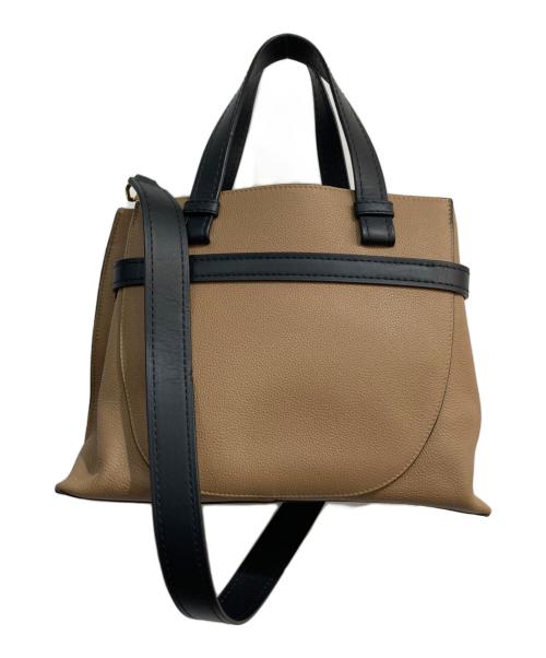 LOEWE（ロエベ）LOEWE (ロエベ) ゲートトップハンドルバッグ スモール ブラウン サイズ:-の古着・服飾アイテム