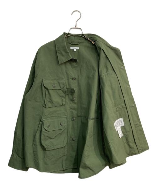 Engineered Garments（エンジニアドガーメンツ）Engineered Garments (エンジニアードガーメンツ) Explorer Shirt Jacket グリーン サイズ:Mの古着・服飾アイテム