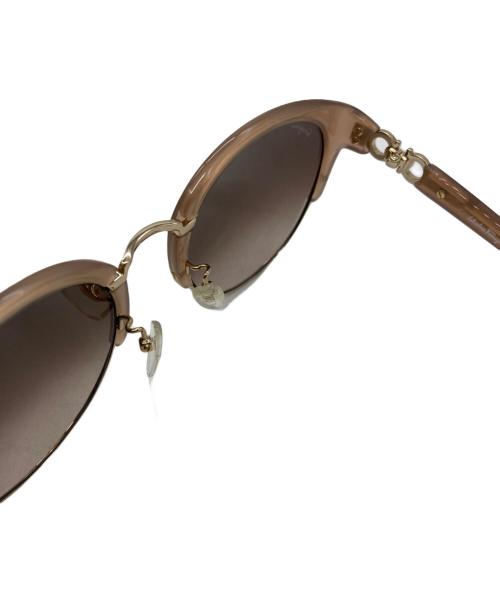 Salvatore Ferragamo（サルヴァトーレ フェラガモ）Salvatore Ferragamo (サルヴァトーレ フェラガモ) ガンチーニサングラス　SF902SK ブラウン サイズ:56□23-130の古着・服飾アイテム