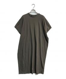 mizuiro-ind（ミズイロインド）の古着「ノースリーブワンピース」｜オリーブ