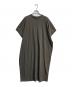mizuiro-ind（ミズイロインド）の古着「ノースリーブワンピース」｜オリーブ