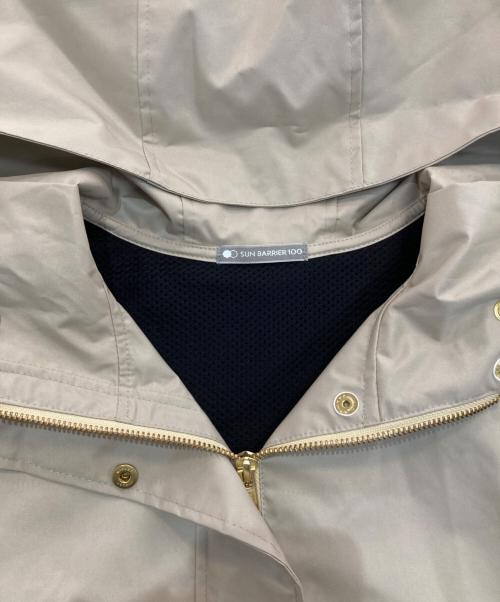 SUNBARRIER100（サンバリア100）SUNBARRIER100 (サンバリア100) フーデッドコート ベージュ サイズ:Freeの古着・服飾アイテム