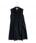 MIDIUMISOLID（ミディウミソリッド）の古着「ノースリーブワンピース」｜ブラック