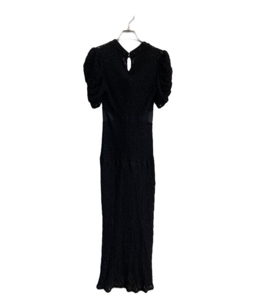 Snidel（スナイデル）Snidel (スナイデル) シュリンクレースシャーリングワンピ　SWFO232041 ブラック サイズ:1の古着・服飾アイテム