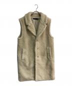 POLO RALPH LAURENポロ・ラルフローレン）の古着「ボアロングジレ　0200017904」｜ベージュ