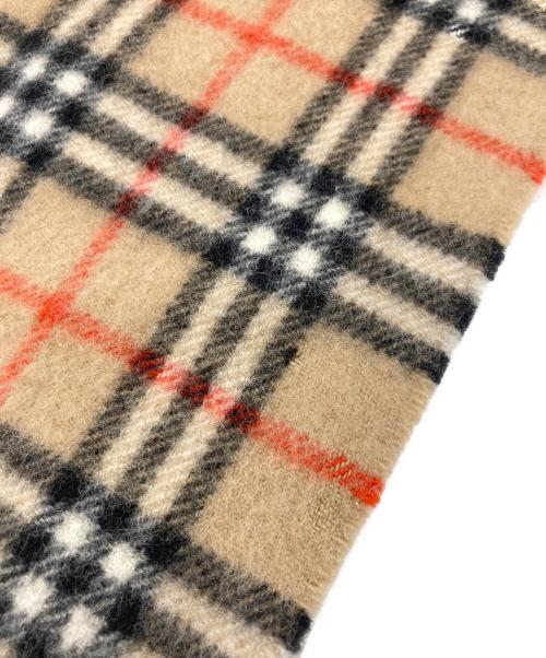 Burberry's（バーバリーズ）Burberry's (バーバリーズ) ノヴァチェックカシミヤマフラー ブラウンの古着・服飾アイテム