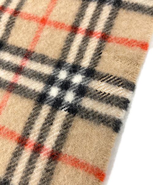 Burberry's（バーバリーズ）Burberry's (バーバリーズ) ノヴァチェックカシミヤマフラー ブラウンの古着・服飾アイテム