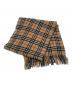 Burberry's (バーバリーズ) ノヴァチェックカシミヤマフラー ブラウン：4000円