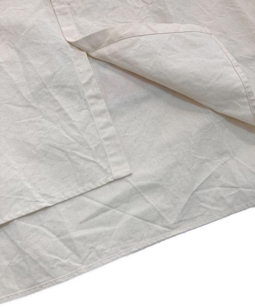 GALLEGO DESPORTES（ギャレゴデスポート）GALLEGO DESPORTES (ギャレゴデスポート) コットンバンドカラーシャツ アイボリー サイズ:Freeの古着・服飾アイテム