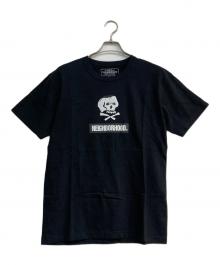 NEIGHBORHOOD（ネイバーフッド）の古着「スカルプリントTシャツ」｜ブラック