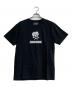 NEIGHBORHOOD（ネイバーフッド）の古着「スカルプリントTシャツ」｜ブラック
