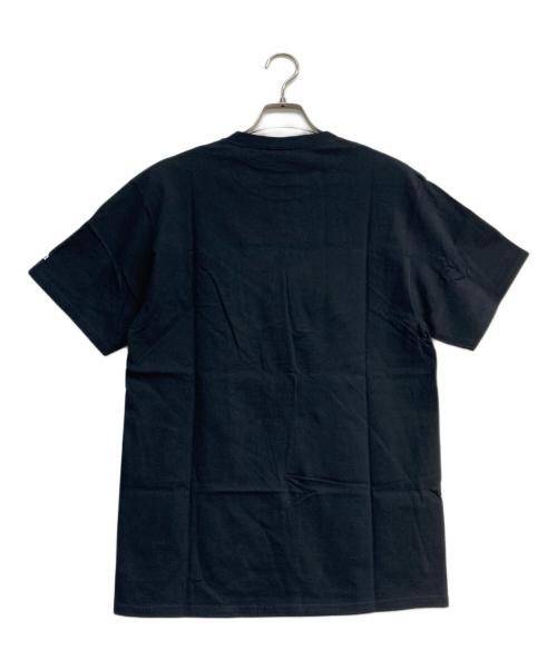 Noah（ノア）Noah (ノア) プリントTシャツ ブラック サイズ:Mの古着・服飾アイテム