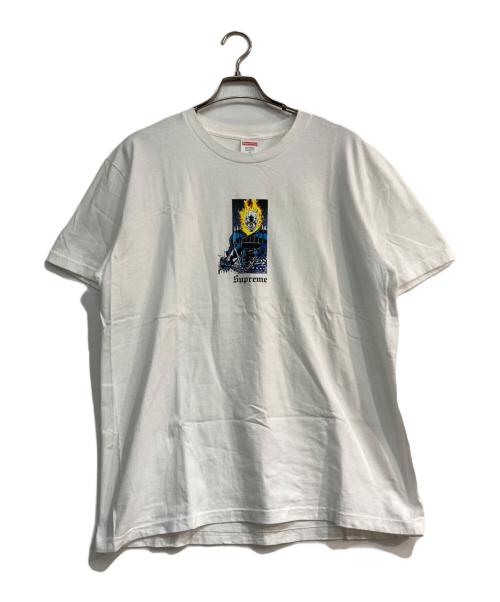 SUPREME（シュプリーム）Supreme (シュプリーム) MARVEL (マーベル) Ghost Rider Tee　 19SS ホワイト サイズ:Mの古着・服飾アイテム