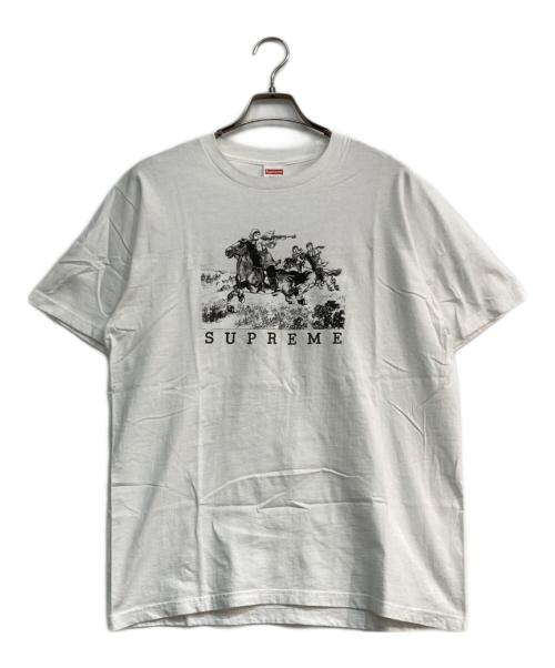 SUPREME（シュプリーム）Supreme (シュプリーム) Riders Tee　19SS ホワイト サイズ:Mの古着・服飾アイテム