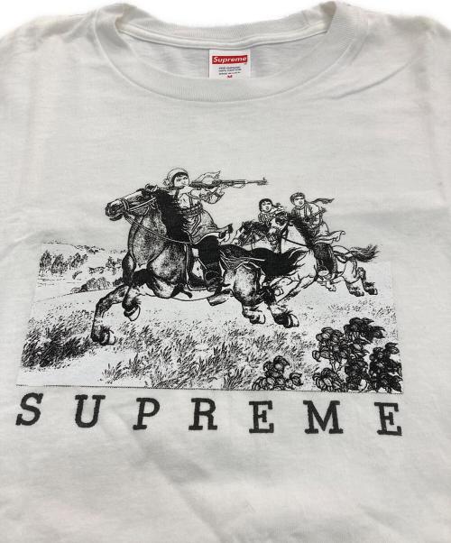 SUPREME（シュプリーム）Supreme (シュプリーム) Riders Tee　19SS ホワイト サイズ:Mの古着・服飾アイテム
