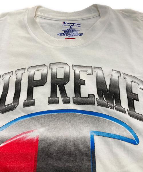 SUPREME（シュプリーム）Supreme (シュプリーム) Champion (チャンピオン) Chrome S/S Top 19SS ホワイト サイズ:Mの古着・服飾アイテム