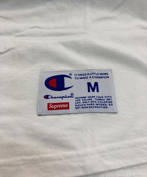 SUPREME（シュプリーム）Supreme (シュプリーム) Champion (チャンピオン) Chrome S/S Top 19SS ホワイト サイズ:Mの古着・服飾アイテム