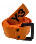 Y-3（ワイスリー）の古着「ロゴリングベルト」｜オレンジ