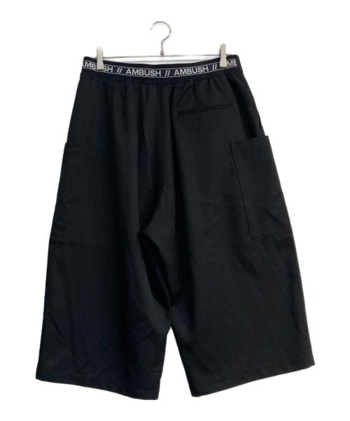 AMBUSH（アンブッシュ）AMBUSH (アンブッシュ) ウールタックワイドパンツ　12112055 ブラック サイズ:2の古着・服飾アイテム