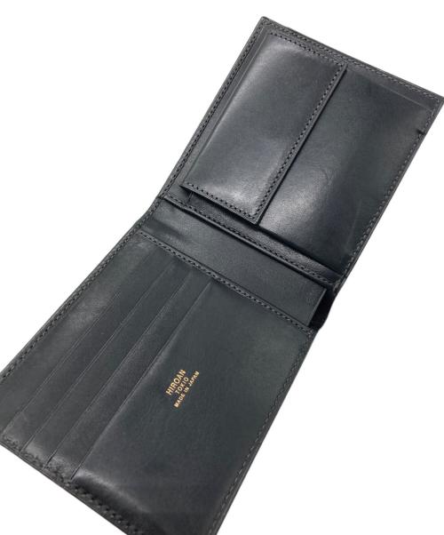 HIROAN（ヒロアン）HIROAN (ヒロアン) 2つ折り財布 ブラックの古着・服飾アイテム