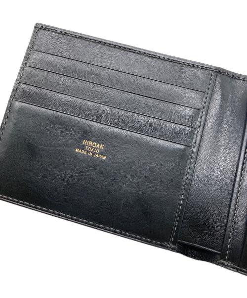HIROAN（ヒロアン）HIROAN (ヒロアン) 2つ折り財布 ブラックの古着・服飾アイテム