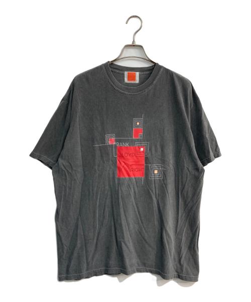 フランクロイドライトコレクション（フランクロイドライトコレクション）フランクロイドライトコレクション (フランクロイドライトコレクション) プリントTシャツ グレー サイズ:Lの古着・服飾アイテム