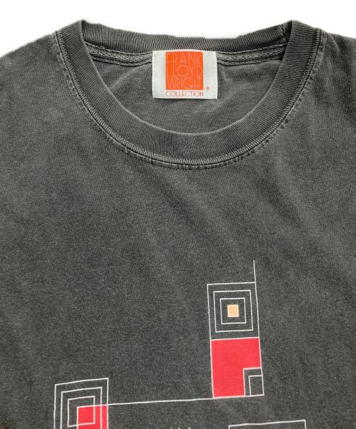 フランクロイドライトコレクション（フランクロイドライトコレクション）フランクロイドライトコレクション (フランクロイドライトコレクション) プリントTシャツ グレー サイズ:Lの古着・服飾アイテム