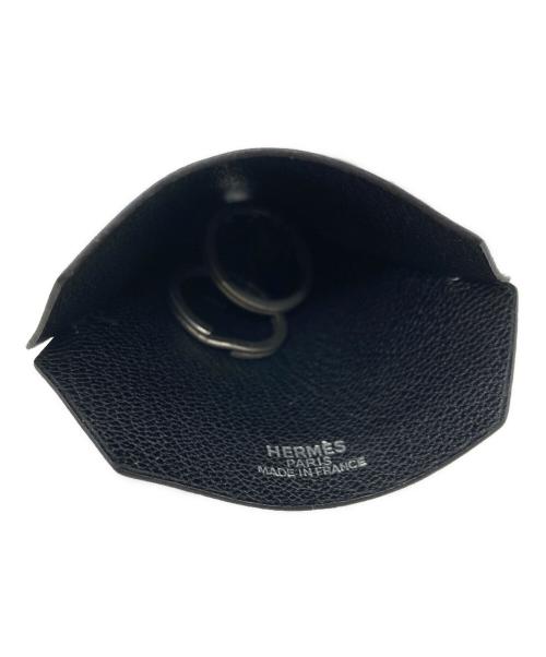 HERMES（エルメス）HERMES (エルメス) クロシェットネックレス　 □C刻印 99年製  ブラックの古着・服飾アイテム