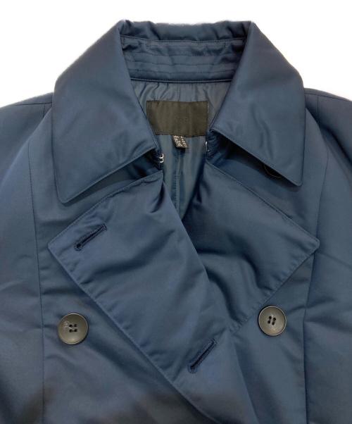 icB（アイシービー）icB (アイシービー) シームレス スタンドカラー ダウンコート　CMCYKW0432 ネイビー サイズ:11の古着・服飾アイテム