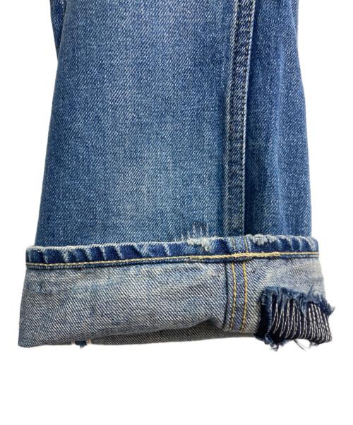 Denham（デンハム）Denham (デンハム) FORGE MIJAS リペア加工デニムパンツ 日本230本限定モデル　01-18-10-11-012 インディゴ サイズ:W36の古着・服飾アイテム