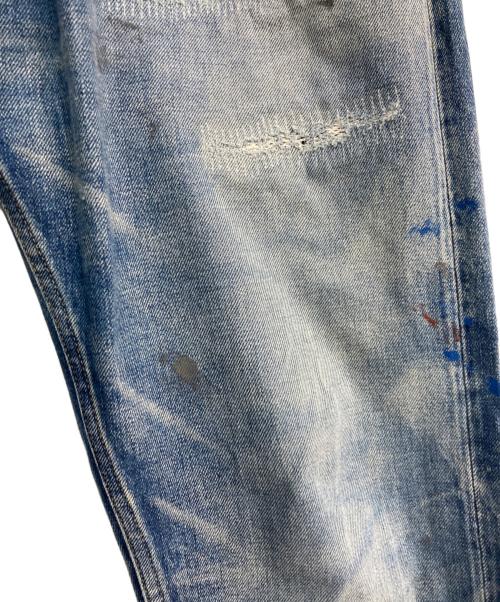 Denham（デンハム）Denham (デンハム) FORGE MIJAS リペア加工デニムパンツ 日本230本限定モデル　01-18-10-11-012 インディゴ サイズ:W36の古着・服飾アイテム