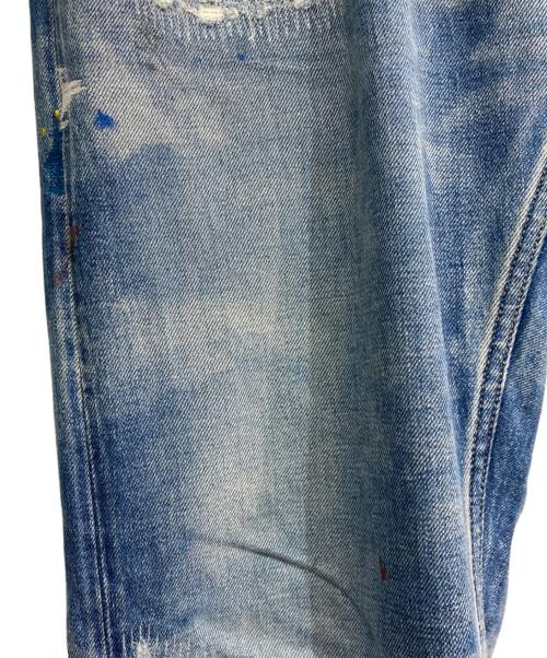 Denham（デンハム）Denham (デンハム) FORGE MIJAS リペア加工デニムパンツ 日本230本限定モデル　01-18-10-11-012 インディゴ サイズ:W36の古着・服飾アイテム