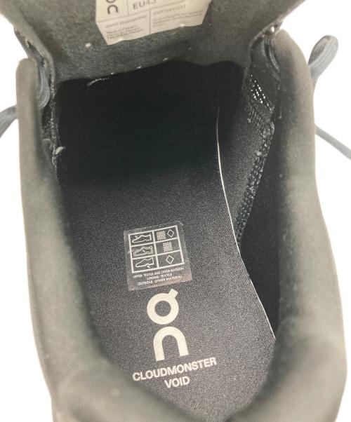 on（オン）On (オン) Cloudmonster Void　3MF10671043 ブラック サイズ:27.5cmの古着・服飾アイテム
