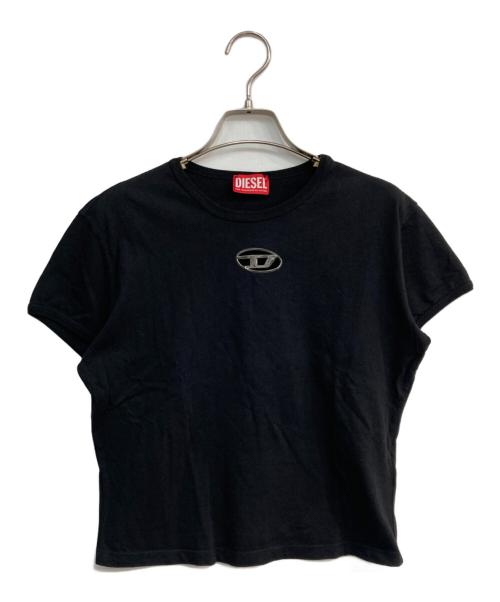DIESEL（ディーゼル）DIESEL (ディーゼル) T-UNCUTIE/Uncutie Tshirts　A15402 ブラック サイズ:Lの古着・服飾アイテム