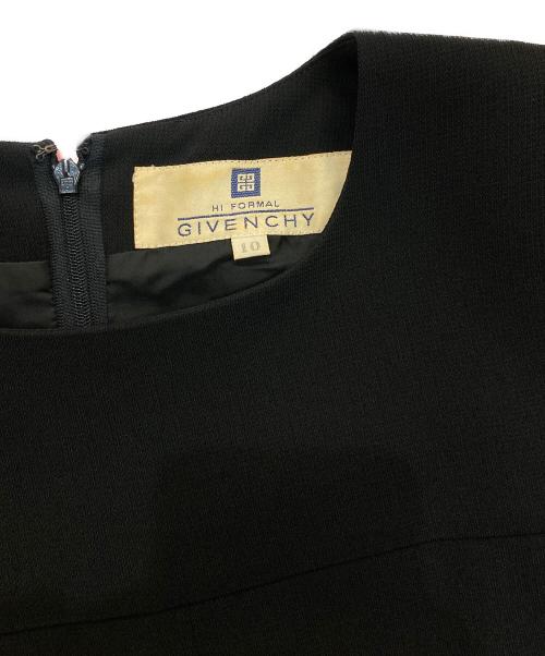 GIVENCHY（ジバンシィ）GIVENCHY (ジバンシィ) セットアップワンピース　東京ソワール製　0603125 ブラック サイズ:10の古着・服飾アイテム