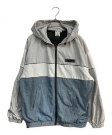 X-GIRL（エックスガール）の古着「DENIM MIXED PARKA　105231021010」｜グレー