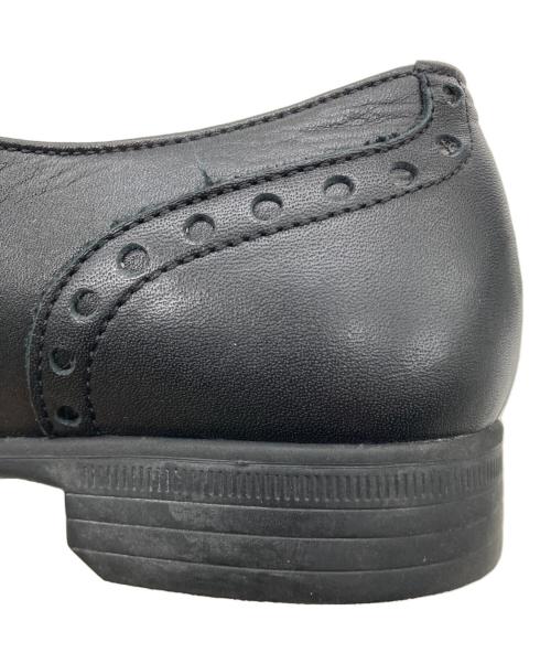 travel shoes by chausser（トラベルシューズバイショセ）travel shoes by chausser (トラベルシューズバイショセ) ウイングチップレースアップシューズ ブラック サイズ:38の古着・服飾アイテム