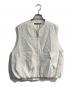 theory luxe（セオリーリュクス）の古着「Lush Linen Vita Vest　5202102」｜ホワイト