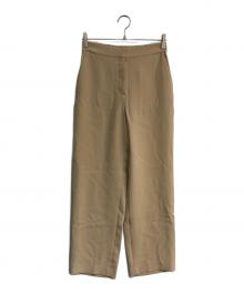theory luxe（セオリーリュクス）の古着「ストレートパンツ」｜ベージュ