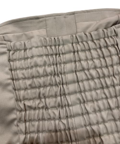 anuans（アニュアンス）anuans (アニュアンス) スプリングウールフロントホックビスチェ ベージュ サイズ:Mの古着・服飾アイテム