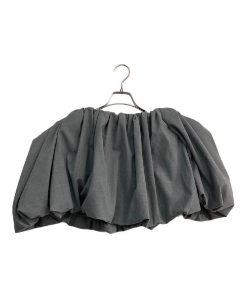 anuans（アニュアンス）anuans (アニュアンス) ボリュームバルーントップス　1525210225 グレー サイズ:Freeの古着・服飾アイテム