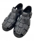 PARABOOTパラブーツ）の古着「グルカサンダル」｜ブラック