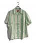 SUPREME（シュプリーム）の古着「Wide Stripe Shirt　18SS」｜グリーン