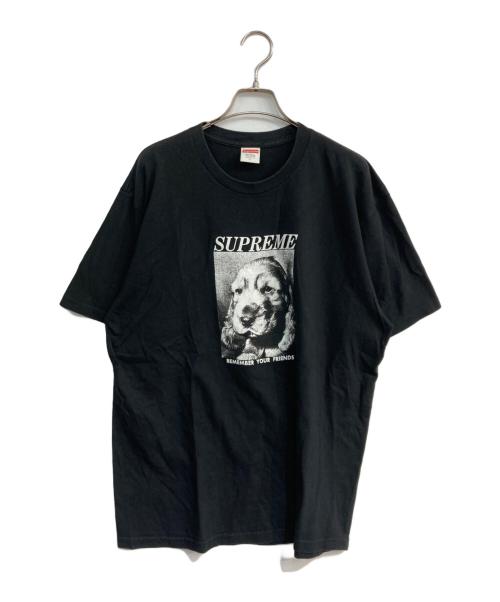 SUPREME（シュプリーム）Supreme (シュプリーム) Remember your friends Tee 18AW ブラック サイズ:Lの古着・服飾アイテム