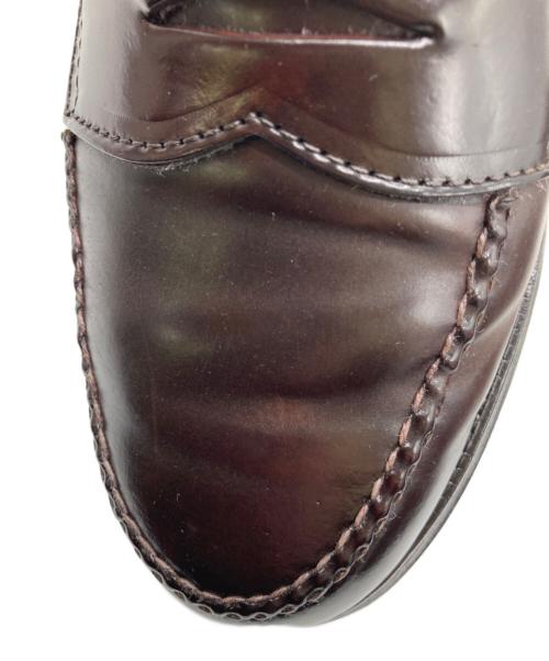 Alden（オールデン）Alden (オールデン) コードバンコインローファー ブラウン サイズ:8Dの古着・服飾アイテム