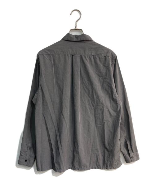 山と道（ヤマトミチ）山と道 (ヤマトミチ) Bamboo Shirt グレー サイズ:Sの古着・服飾アイテム