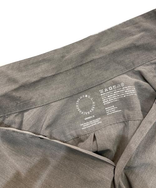 山と道（ヤマトミチ）山と道 (ヤマトミチ) Bamboo Shirt グレー サイズ:Sの古着・服飾アイテム